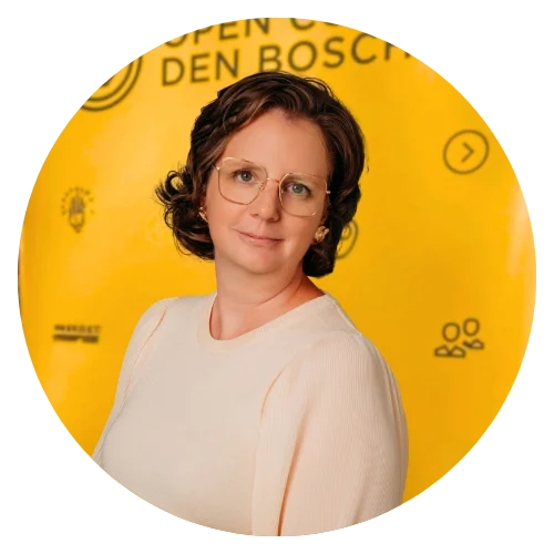 Foto van teamlid Annick van Mil van Open Coffee Den Bosch