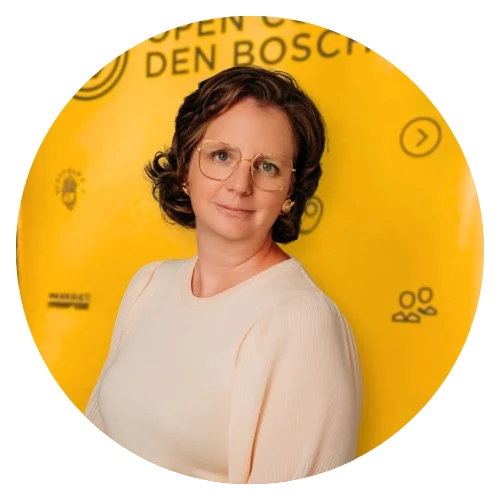 Annick van Mil Foto van teamlid Annick van Mil van Open Coffee Den Bosch