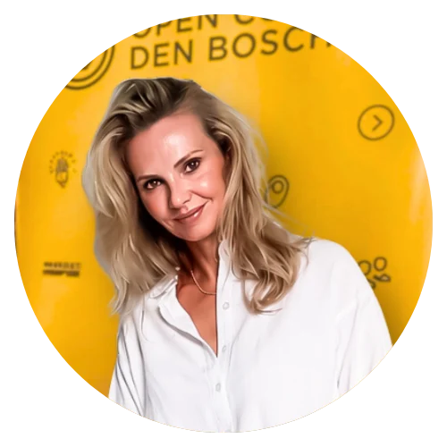 Eva Gloudemans Foto van teamlid Eva Gloudemans van Open Coffee Den Bosch